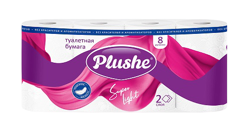 PLUSHE Туалетная бумага, 