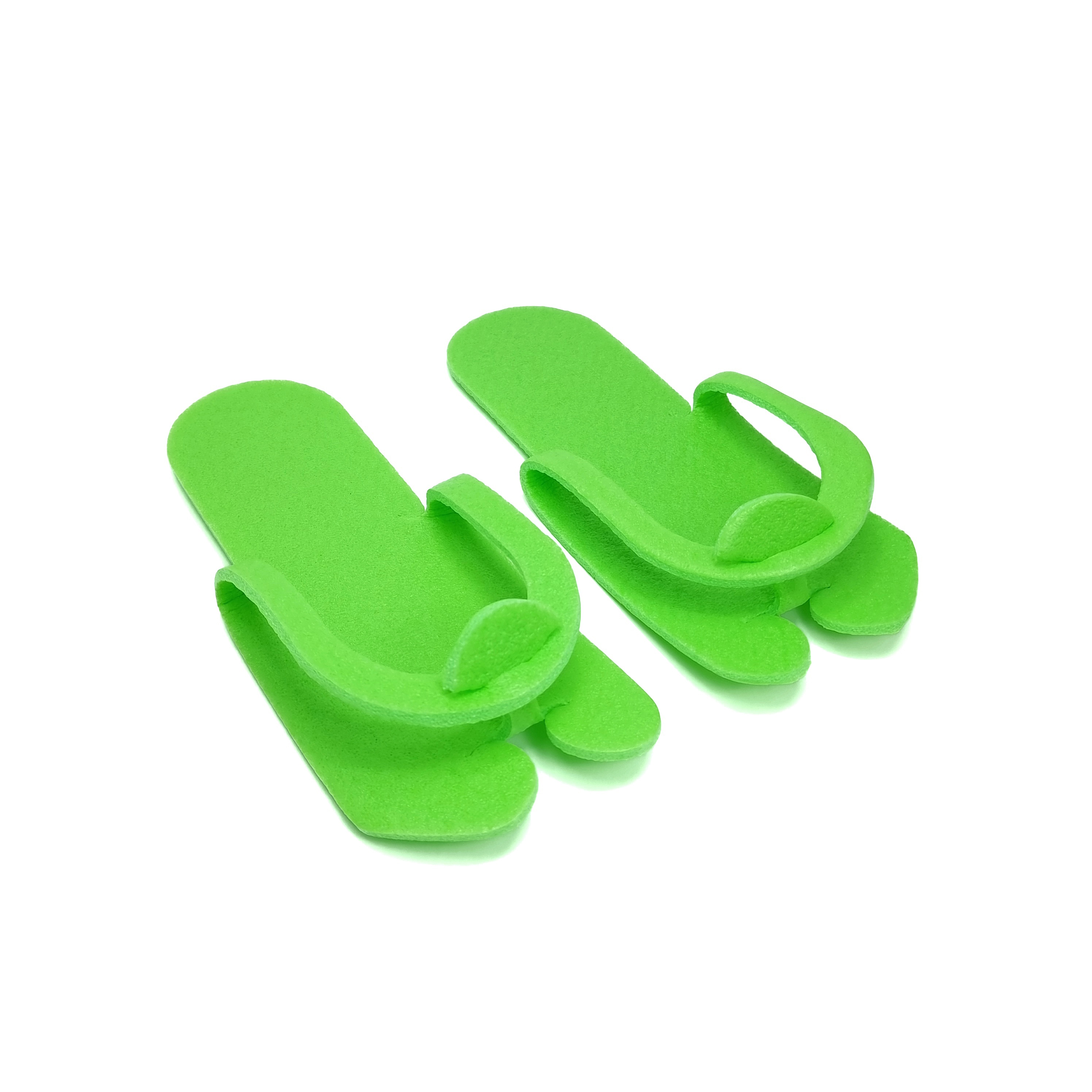 ЧИСТОВЬЕ Тапочки-вьетнамки из пенополиэтилена, 5 мм, Салатовый, 25 пар/уп