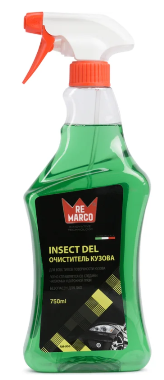 RE MARCO Очиститель от мошек, насекомых, гудрона 