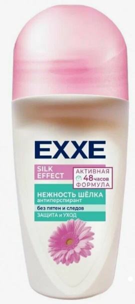 EXXE Дезодорант ролик женский Silk Effect Нежность шелка 50 мл