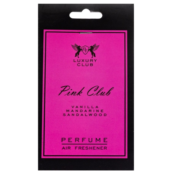 AIR SPICE Ароматизатор подвесной Luxury Club Pink (по мотивам Paco Rabanne Olympea)