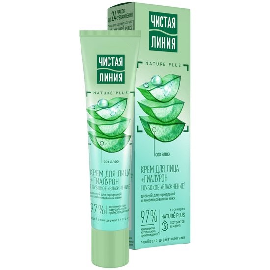 ЧИСТАЯ ЛИНИЯ Крем глубокое увлажн. для комбин. кожи, 40 мл
