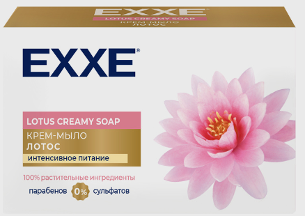 EXXE Мыло туалетное Лотос короб 90 гр 