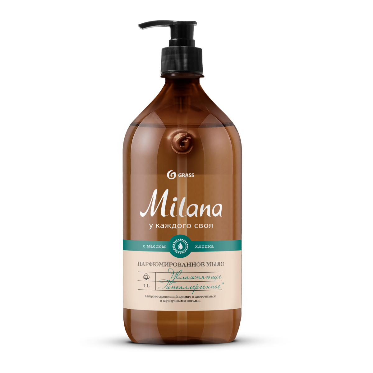 GRASS Крем-мыло парфюм-ое Milana 
