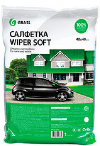 GRASS Салфетка 100% микрофибра 40*40 Wiper Soft 