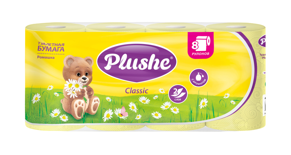 PLUSHE Туалетная бумага, 