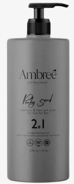 AMBREE Гель для душа+шампунь 2в1 