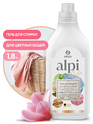 GRASS Гель-концентрат для стирки "ALPI color gel" для цветных вещей (60 стирок) 1,8 л