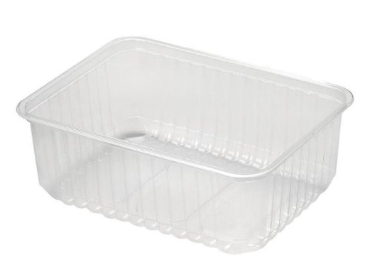Контейнер прям прозрач 179х132х64 мм, 1 л 500 шт/кор