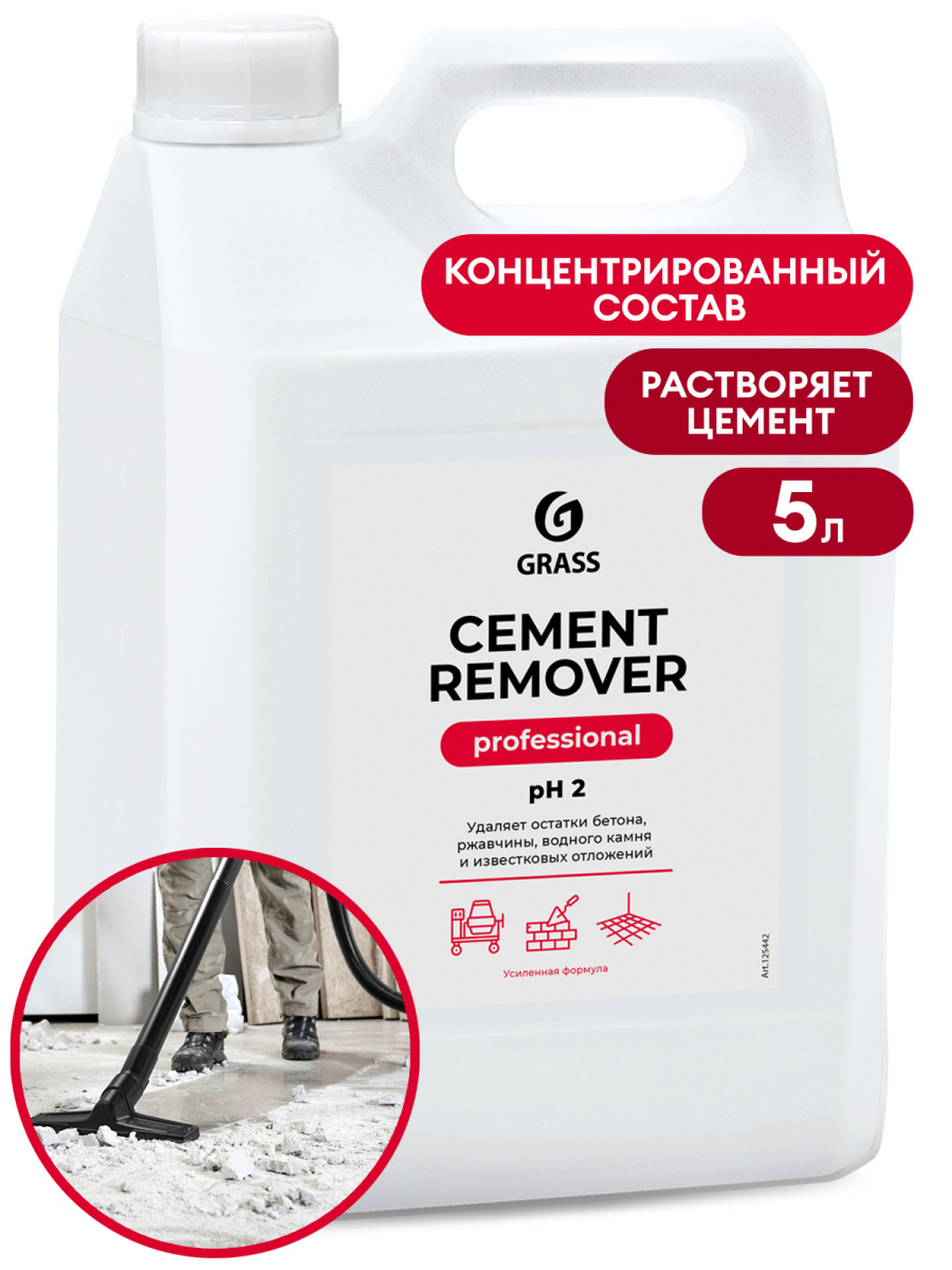 GRASS Очиститель после ремонта "Cement Remover" 5,8 кг
