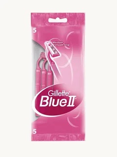 GILLETTE Одноразовая бритва Blue II 5 шт