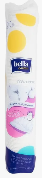 BELLA Диски ватные cotton 120 шт