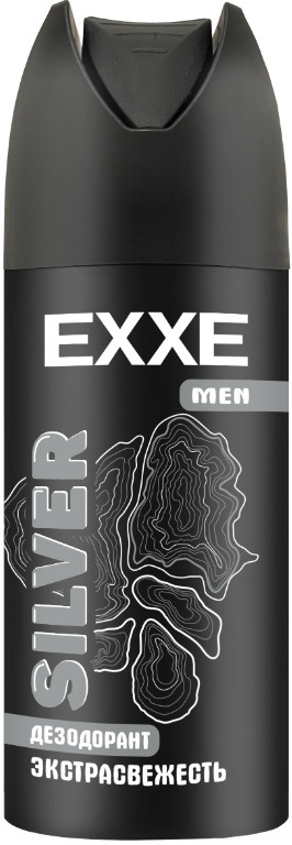 EXXE Дезодорант спрей SILVER 150 мл 