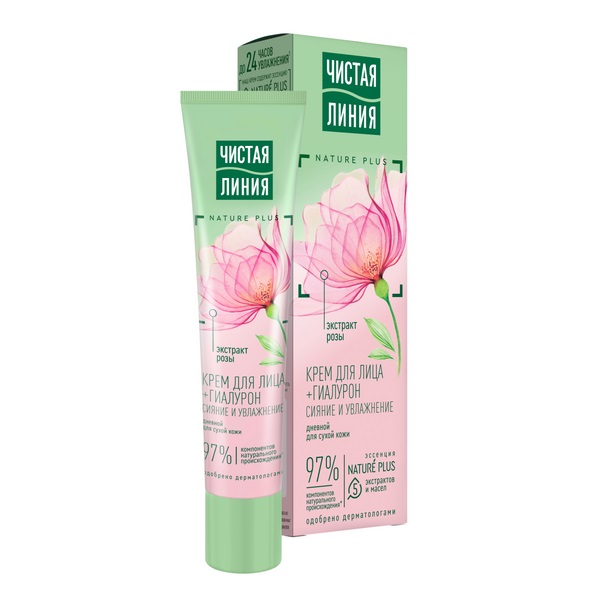 ЧИСТАЯ ЛИНИЯ Крем увл. д/сухой кожи 