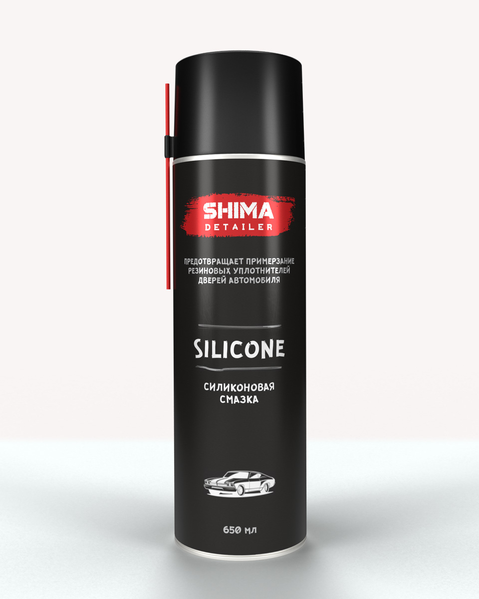 SHIMA DETAILER Смазка силиконовая SILICONE 650 мл аэрозоль 
