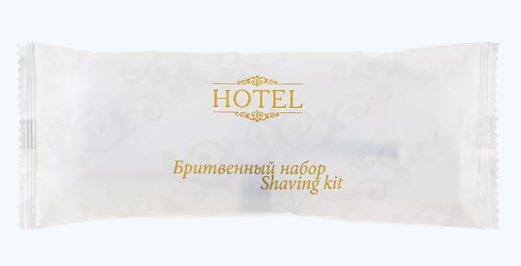 HOTEL Бритвенный набор, флоу-пак