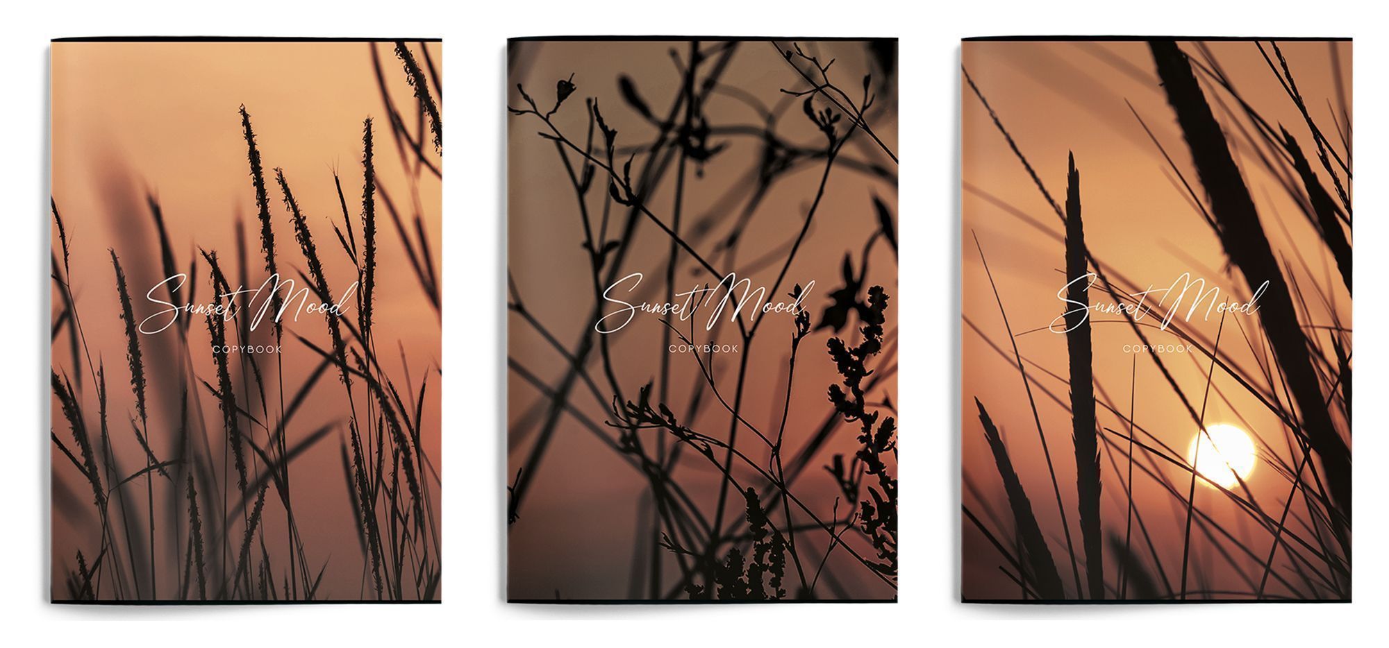 Тетрадь 80 л. А4 кл. скреп. Schoolformat ТЕПЛЫЙ ПЕЙЗАЖ офс. мел. карт., ВД-лак