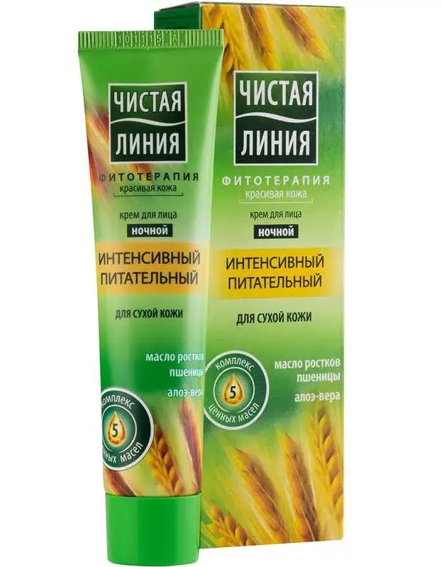 ЧИСТАЯ ЛИНИЯ Крем питательный для нормал. и комбин..кожи, ночной, 40 мл 
