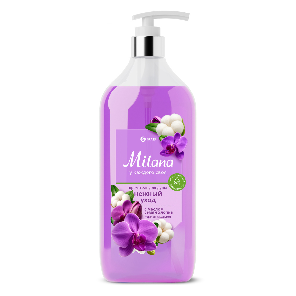 GRASS Гель для душа MILANA 