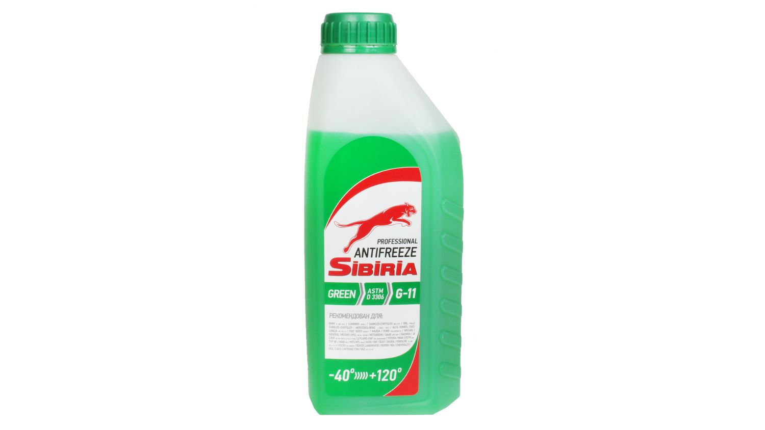 SIBIRIA Антифриз G11 зеленый 1кг