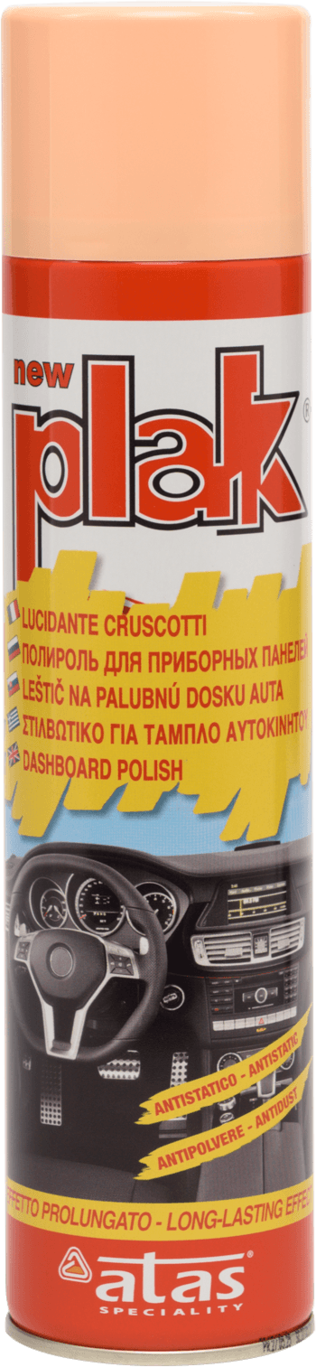 PLAK Полироль пластика Персик аэр. 400 мл