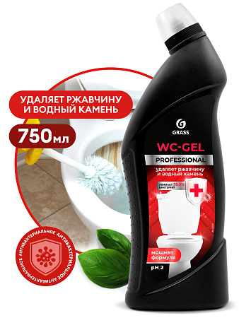 GRASS Средство чистящее для сантехники «WC-Gel»Professional 750 мл 