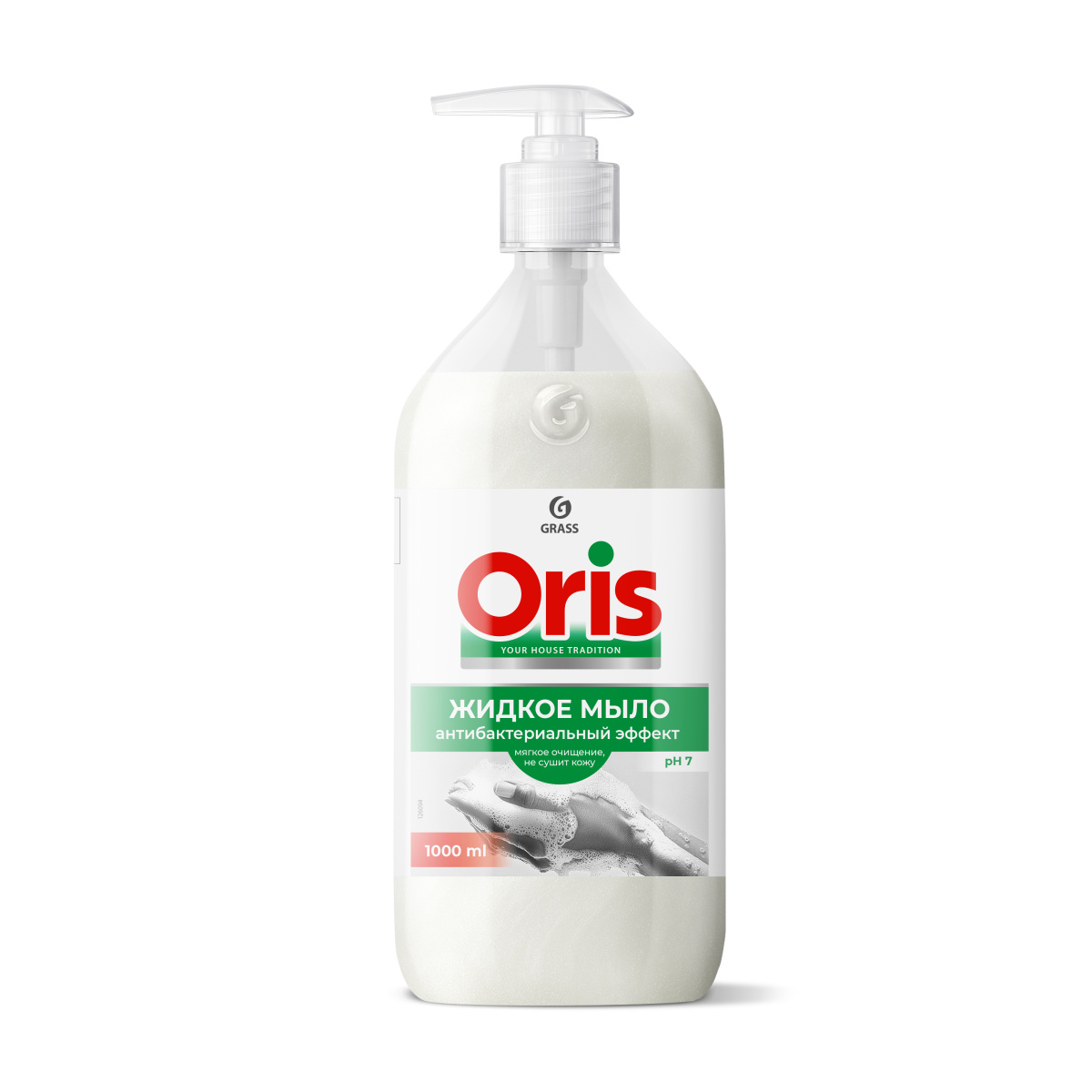 GRASS Мыло жидкое ORIS "Антибактериальное" 1 л