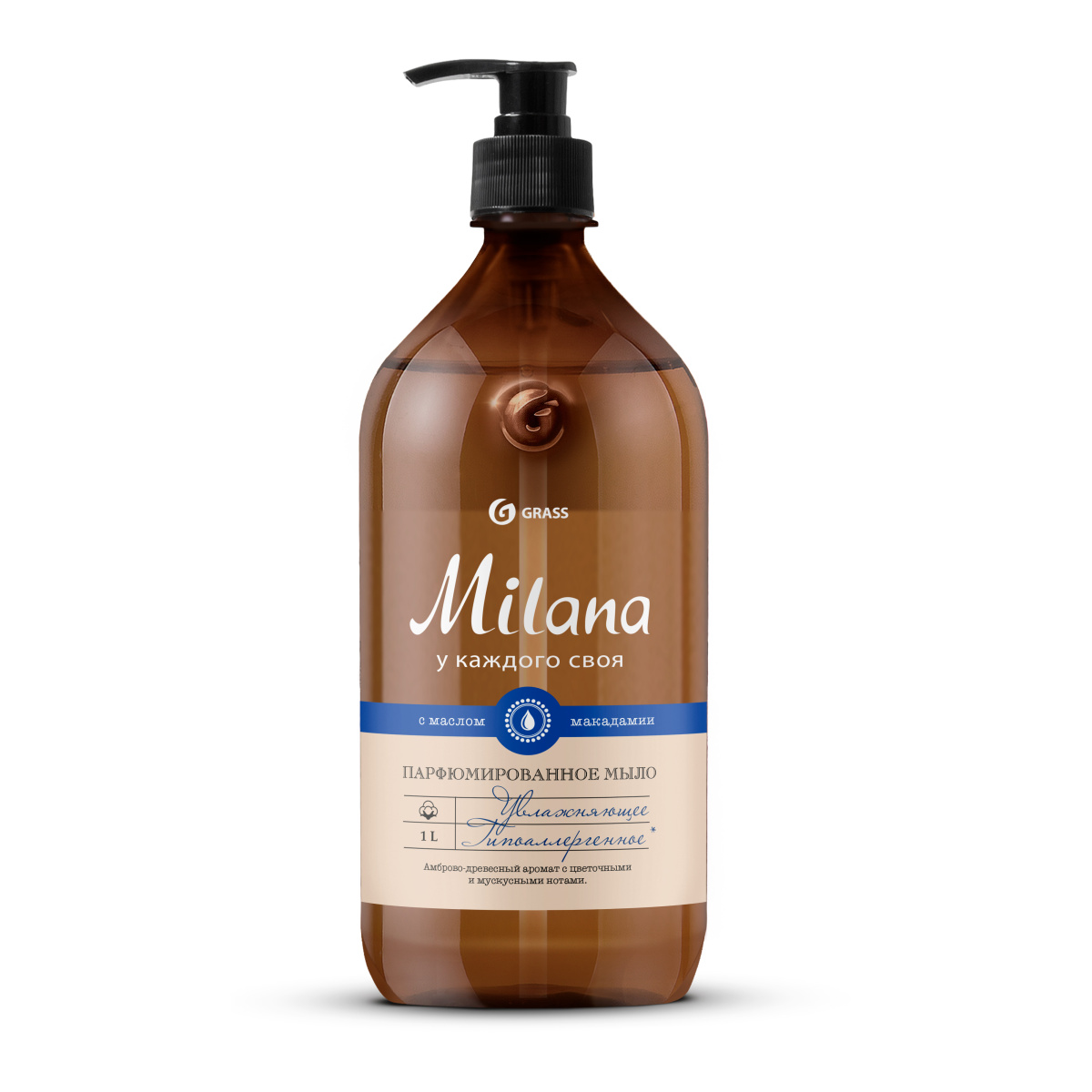 GRASS Крем-мыло парфюм-ое Milana 