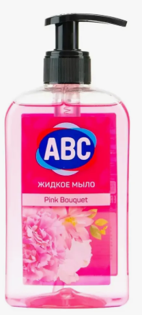 ABC Мыло жидкое Розовый букет 400 мл