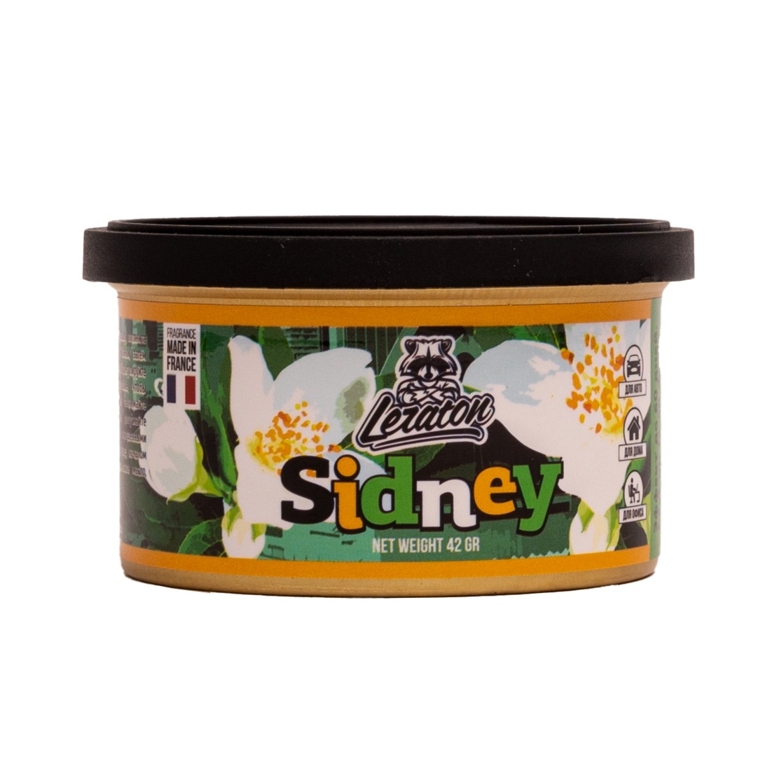 LERATON Ароматизатор в банке Sidney (Jasmine/Жасмин)