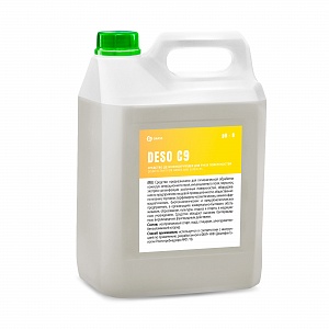 GRASS Средство дезинфицирующее на основе изопропилового спирта DESO C9 для рук и поверхности  5 л