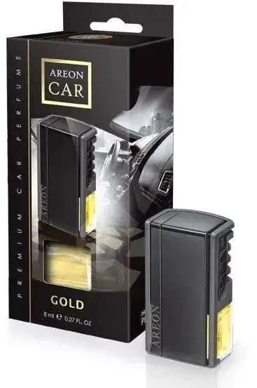 AREON Ароматизатор CAR box BLACK STYLE Gold
