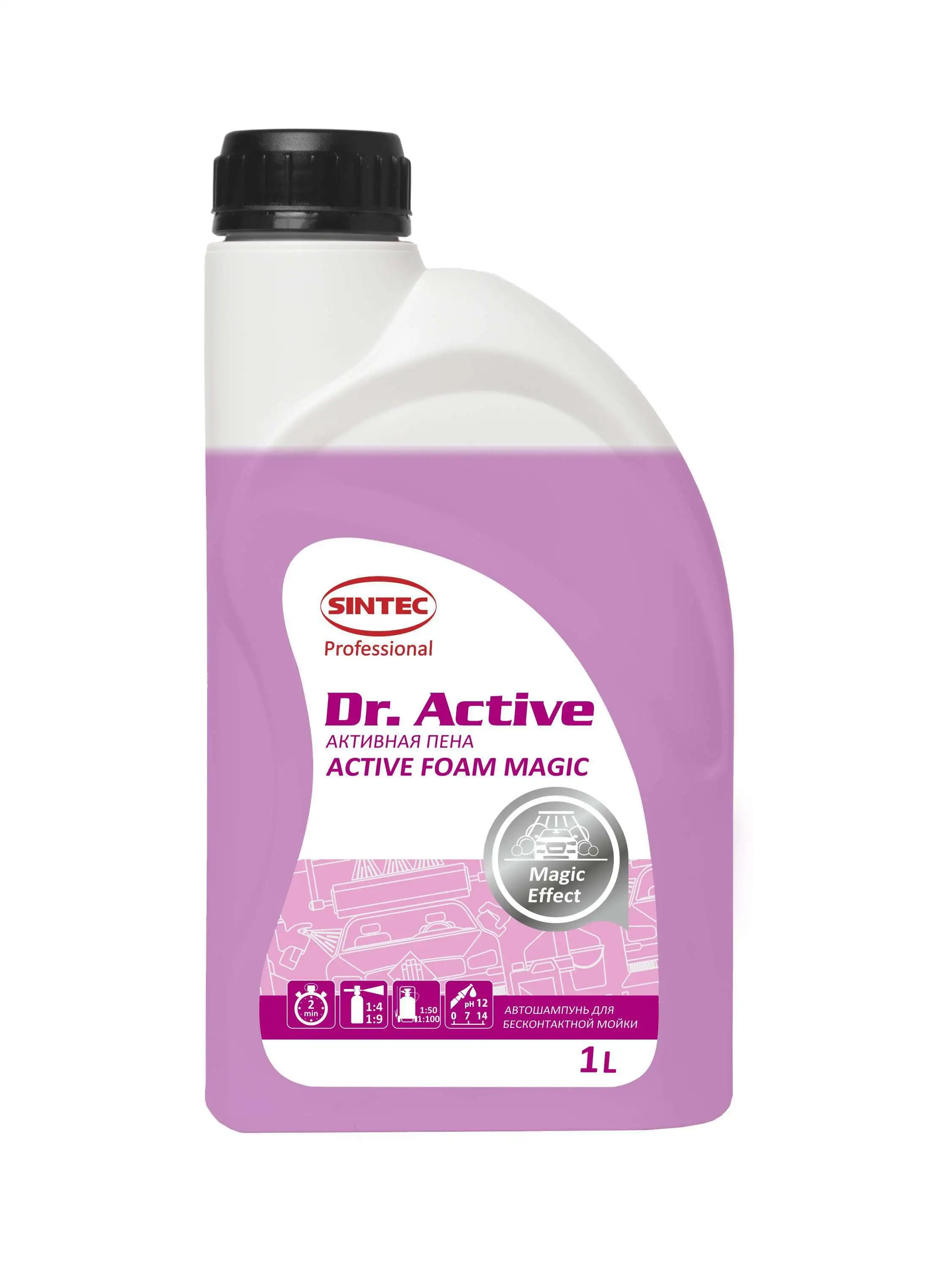 Dr.Aktive SINTEC  Средство для бесконтактной мойки концентрат "Active Foam Magic" 1л 