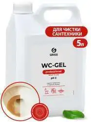 Средство чистящее для сантехники «WC-Gel» Professional 5,3 кг GRASS