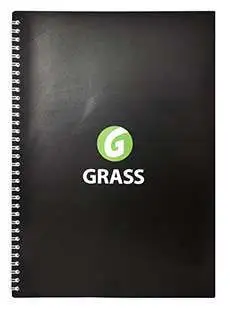 Блокнот с логотипом GRASS А4